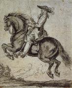 Abraham Jansz Van Diepenbeeck William duke of Newcastle, to horse china oil painting artist